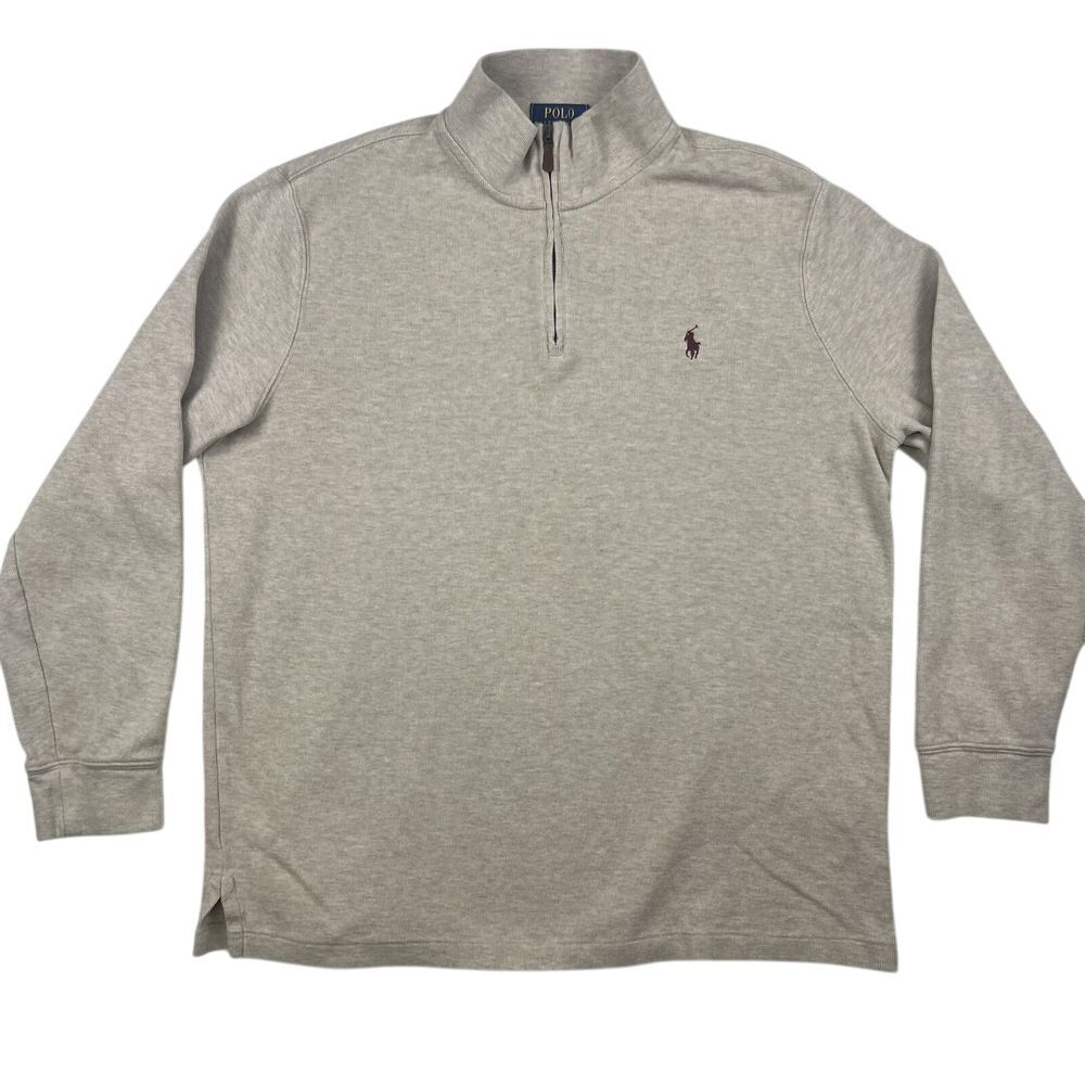 Polo by Ralph Lauren Gray Zip Up Sweater